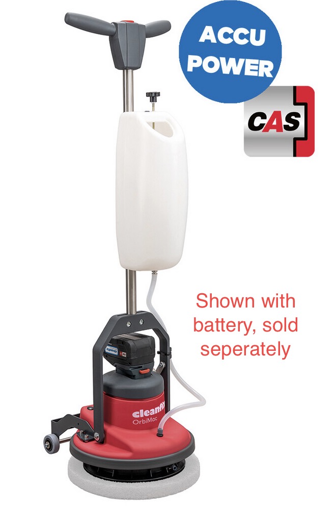 Walk Behind floor scrubber with a single disc